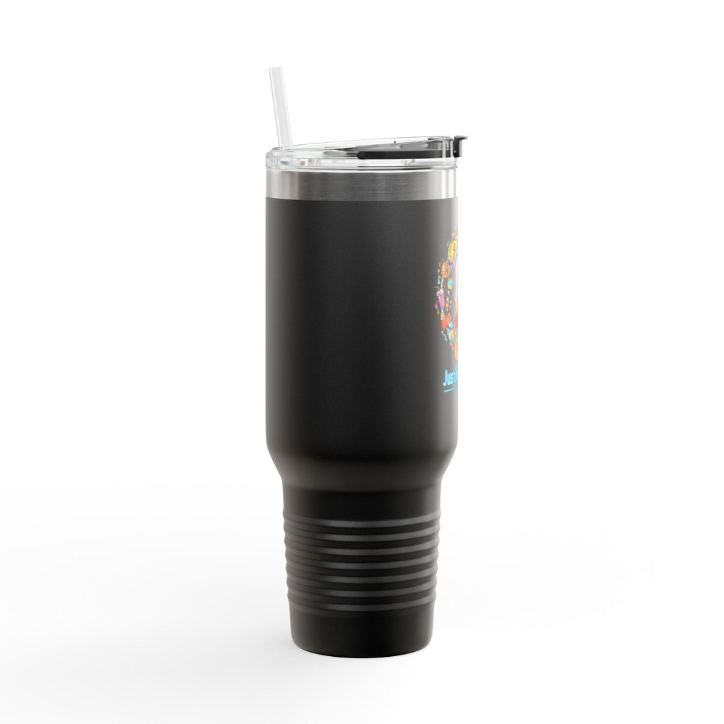 40oz Insulated Travel Mug — 'Just a Classic' Graphic Tumbler