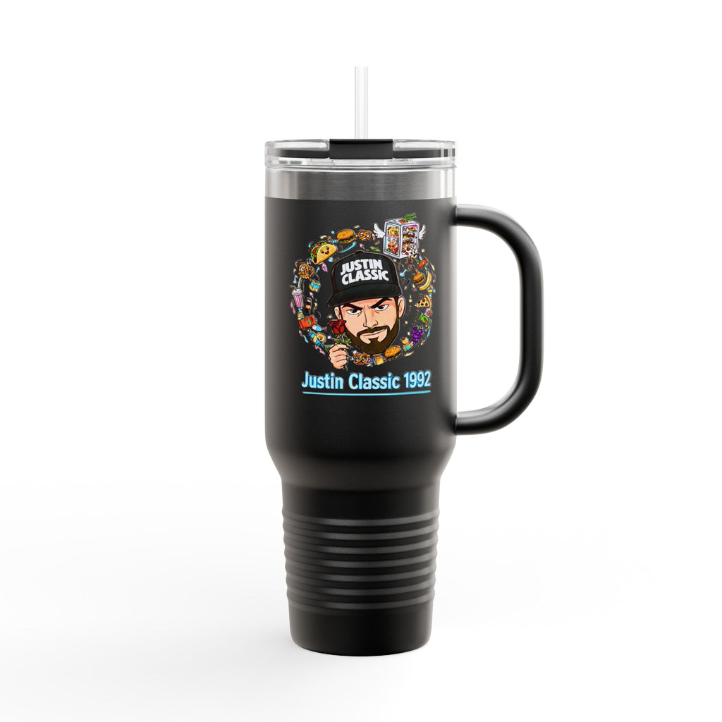 40oz Insulated Travel Mug — 'Just a Classic' Graphic Tumbler