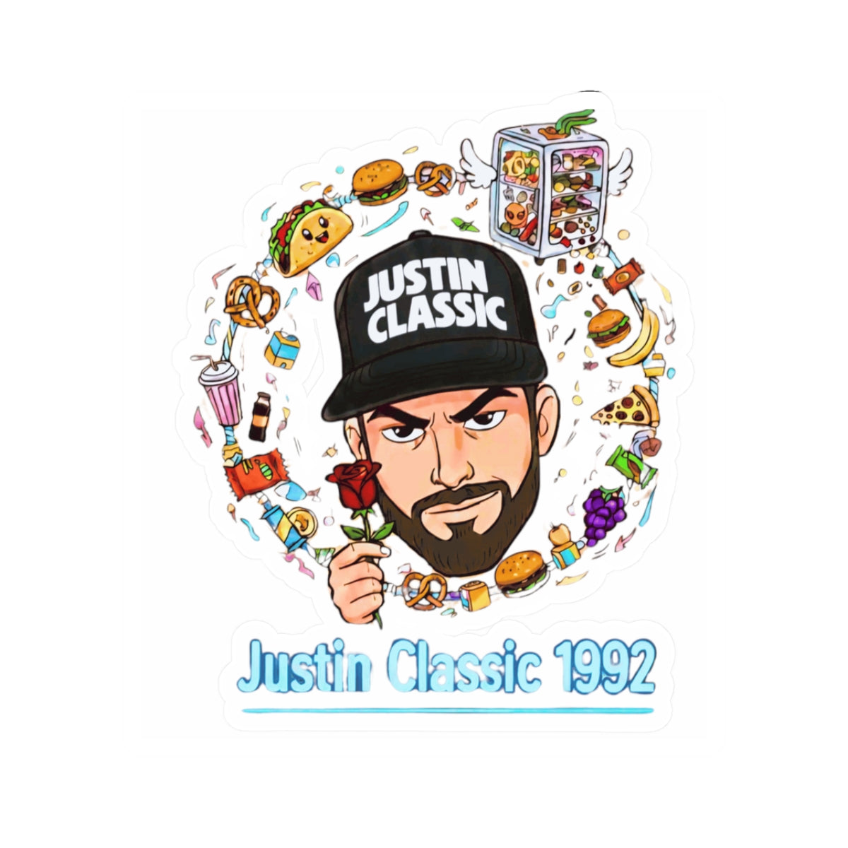 Justin Classic 1992 — Vinyl Sticker