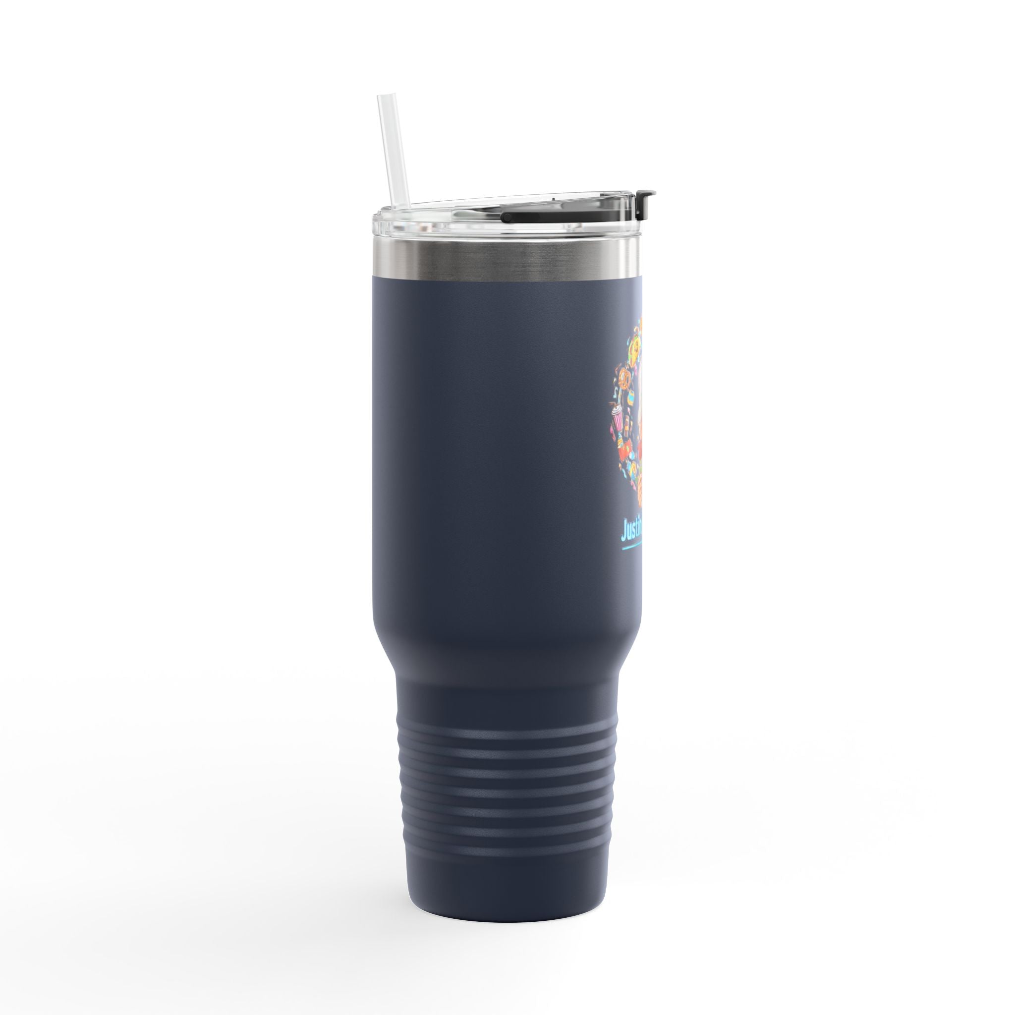 40oz Insulated Travel Mug — 'Just a Classic' Graphic Tumbler