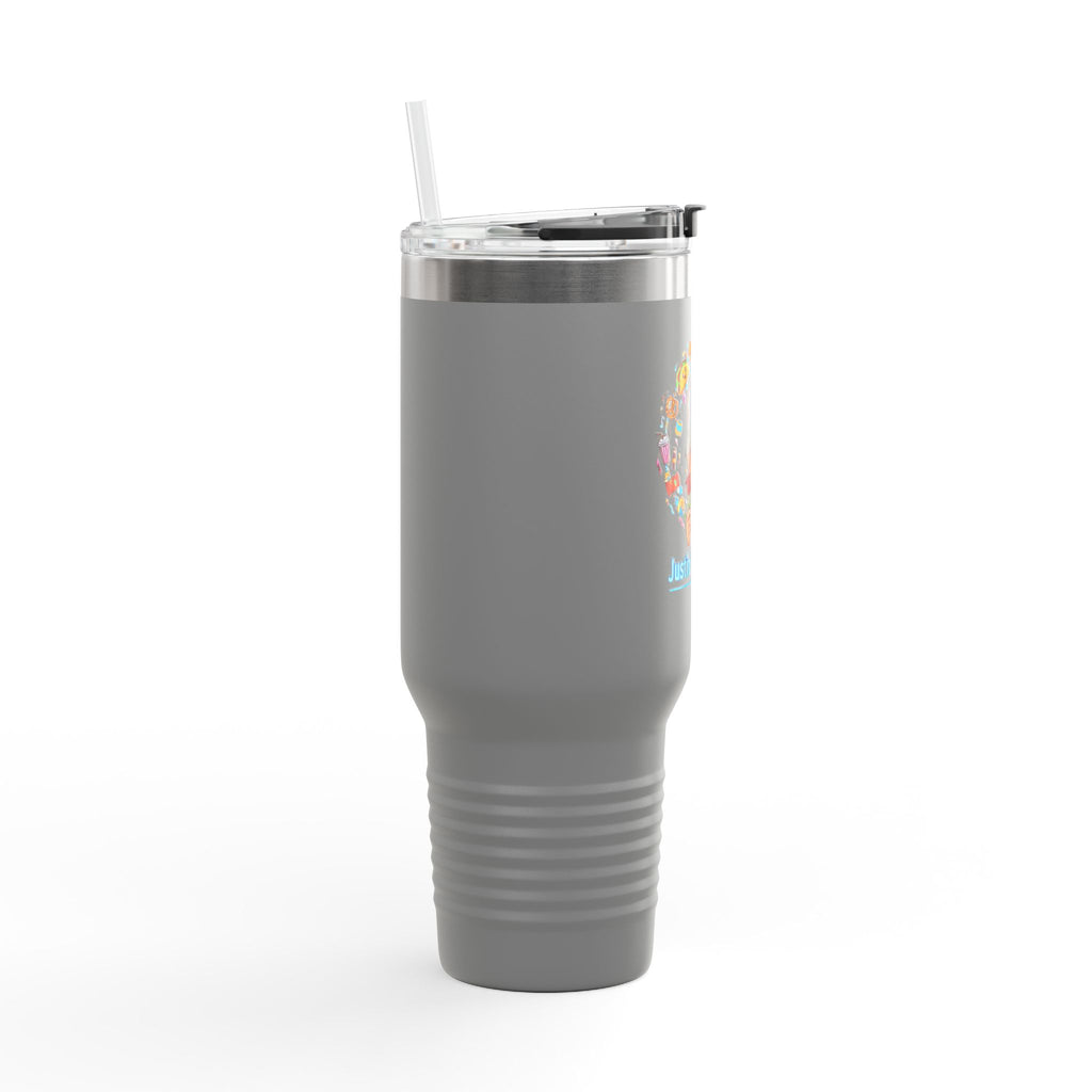 40oz Insulated Travel Mug — 'Just a Classic' Graphic Tumbler